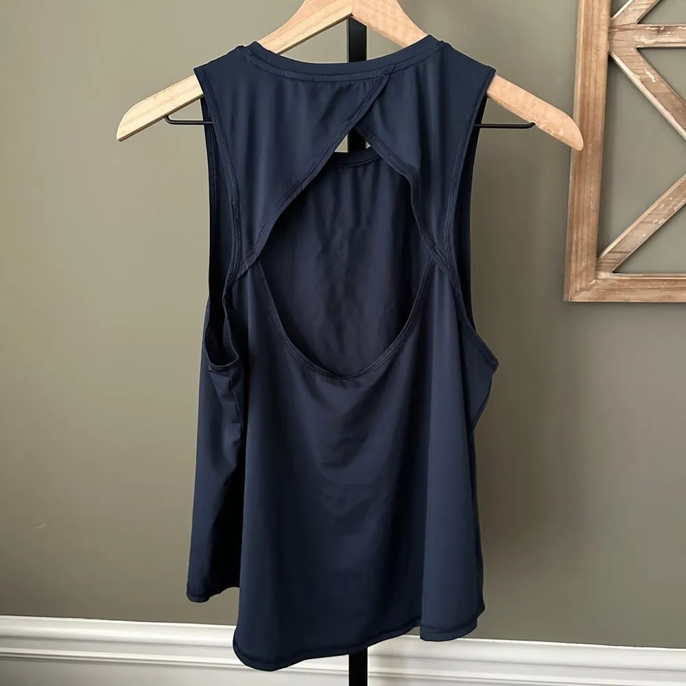 Peloton Navy Blue Womens Tank - Medium - Image 3