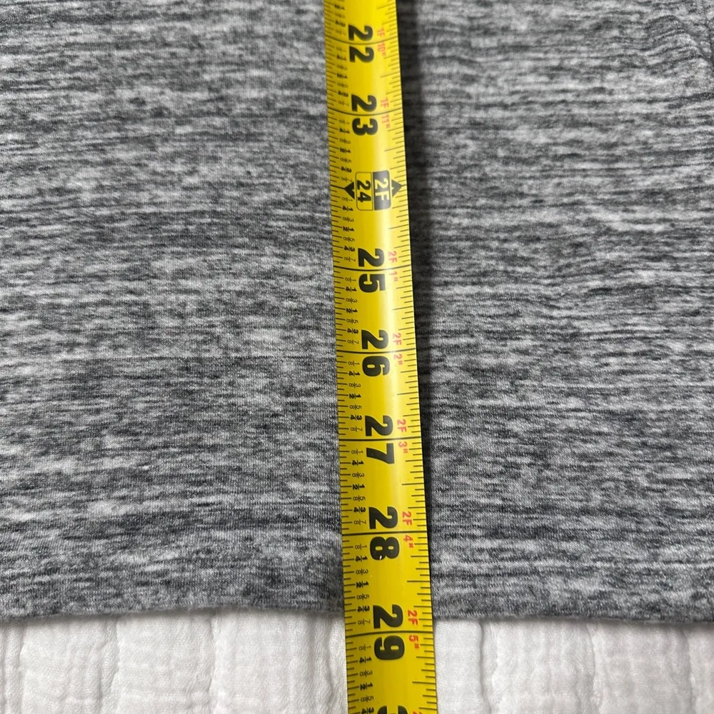 Daily Ritual Super Soft Terry Gray Puff Sleeve Shirt size large - Image 4