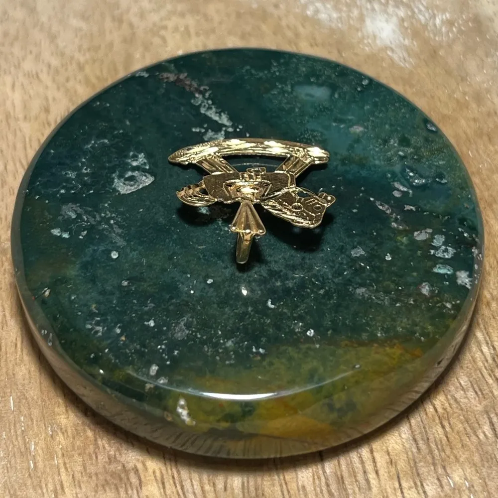 14K Solid Yellow Gold Small Toy Rocking Horse Charm Pendant - Image 8