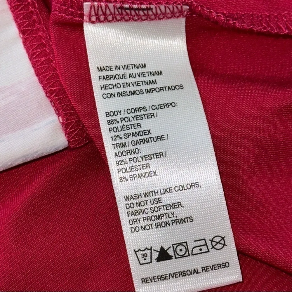 IZOD Golf SwingFlex Women’s Size S Red Burgundy Sleeveless Activewear Tank Top - Image 5