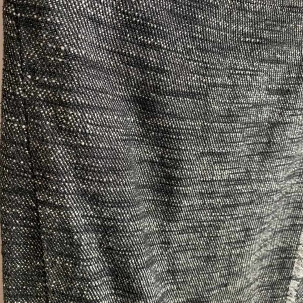 Loft Ann Taylor  Black Heather Twill Skirt - Image 7