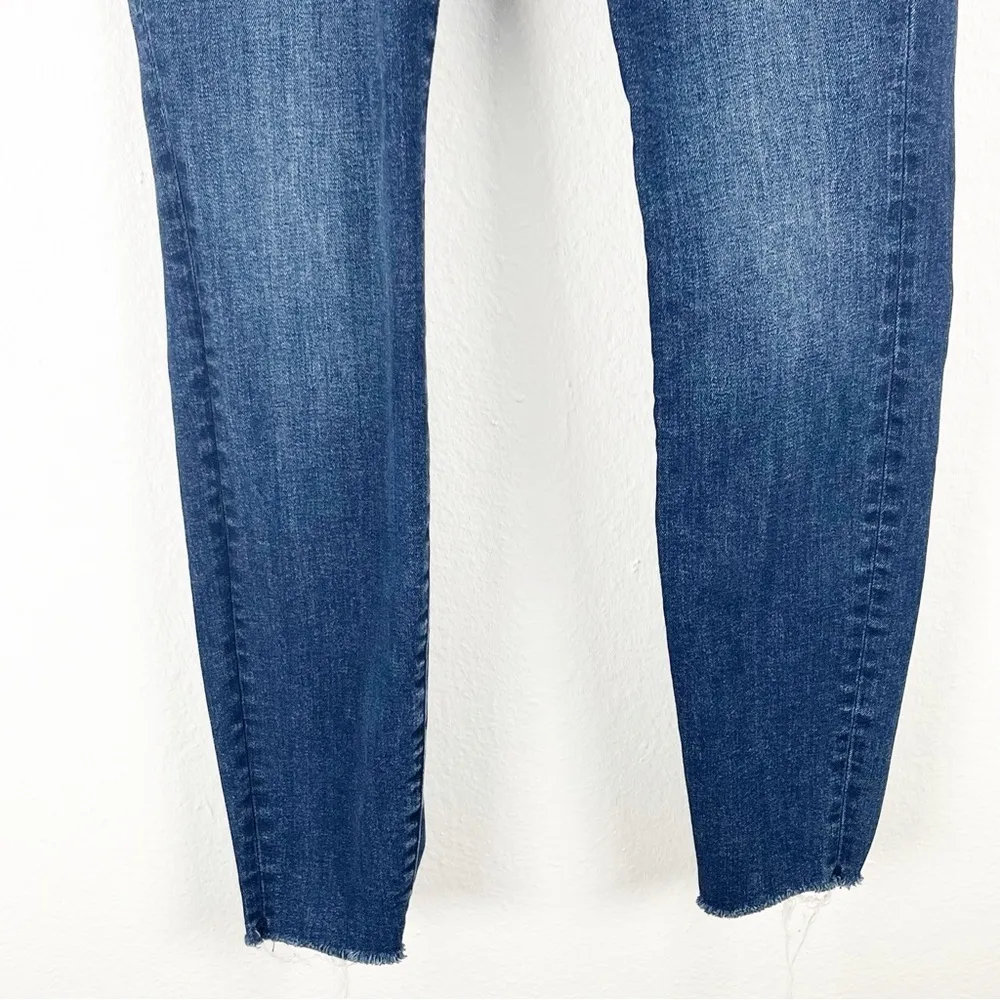 GOOD AMERICAN Organic Cotton Blend Good Legs Raw Hem Jeans, Size 28 - Image 12