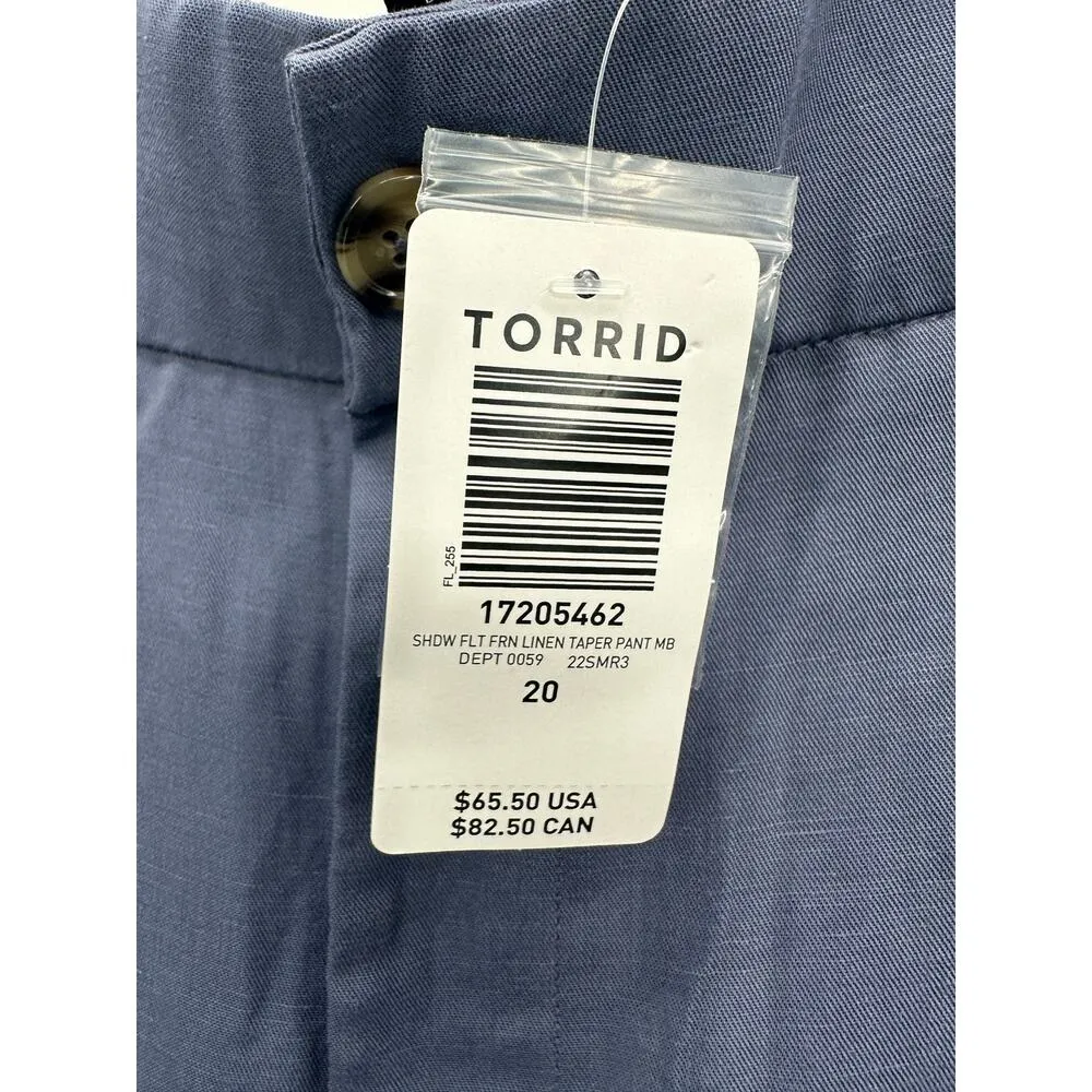 Torrid Womens Purple Ankle Cropped Dress Pants Size 20 NWT Career Office - Image 7