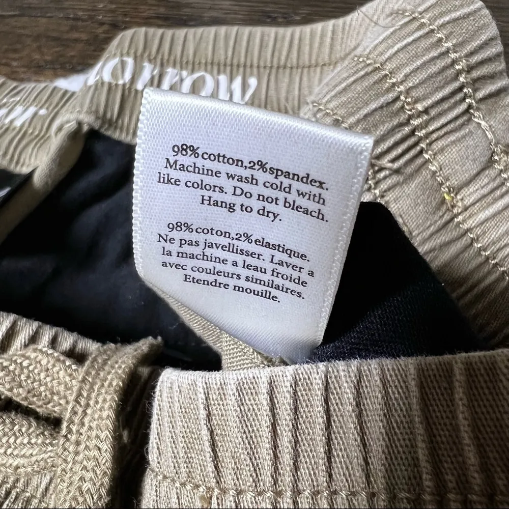 Publish Khaki Cutoff Ankle Pants Size 32 - Image 13