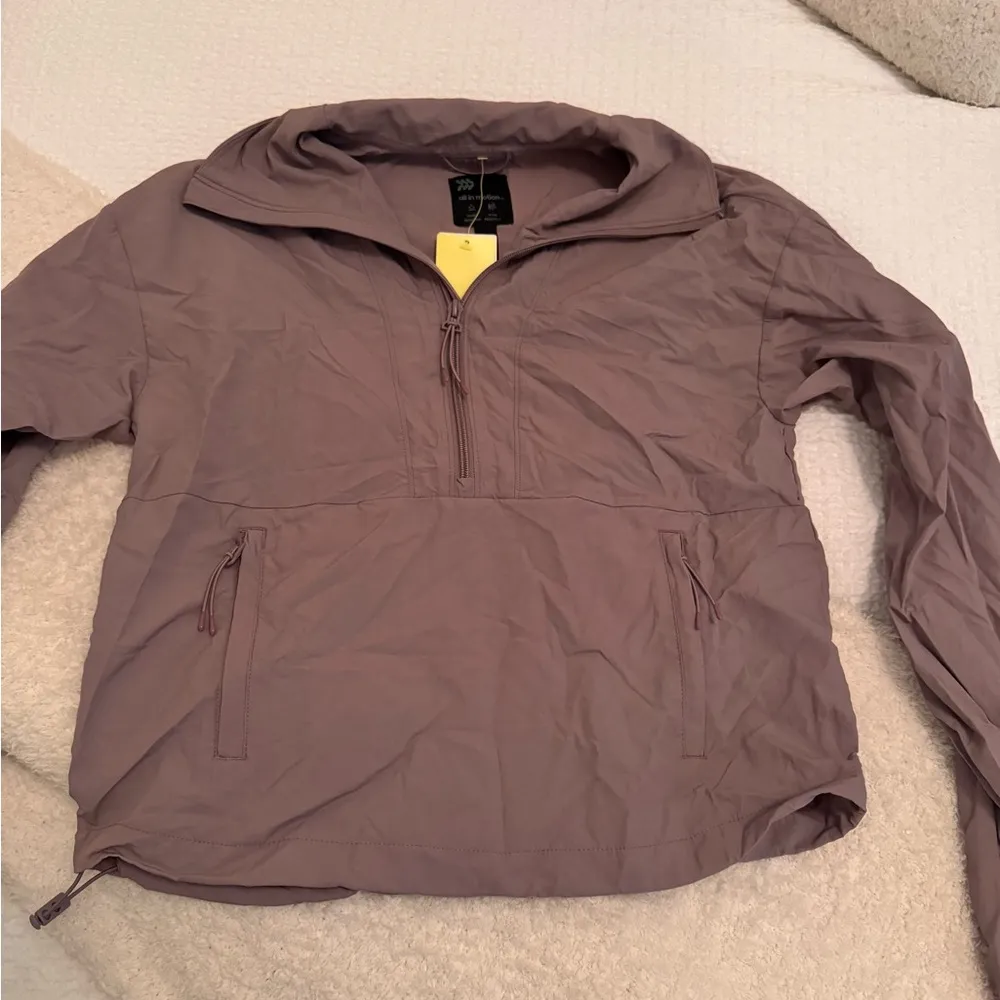 All In Motion Lightweight Quarter Zip windbreaker Jacket - Image 2