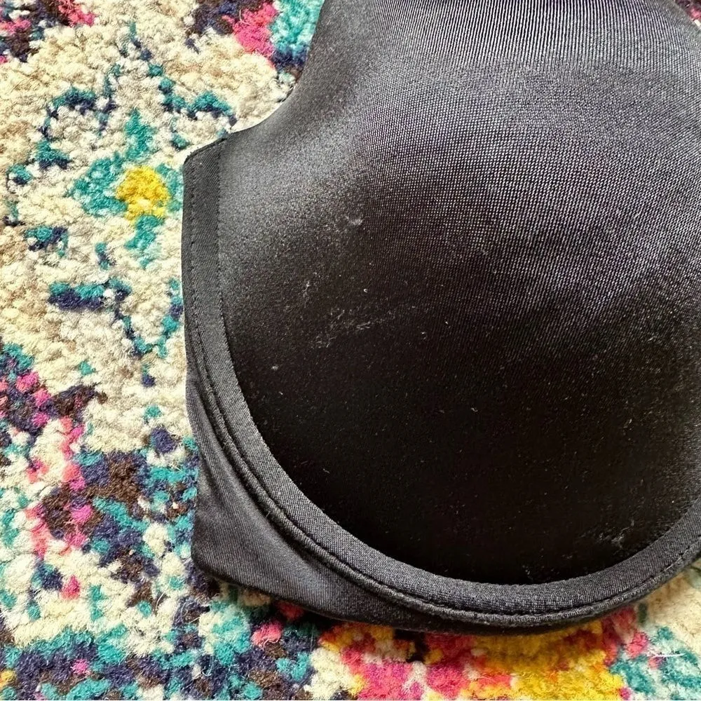 Lilyette Strapless Underwire Bra Black Size undefined - Image 4