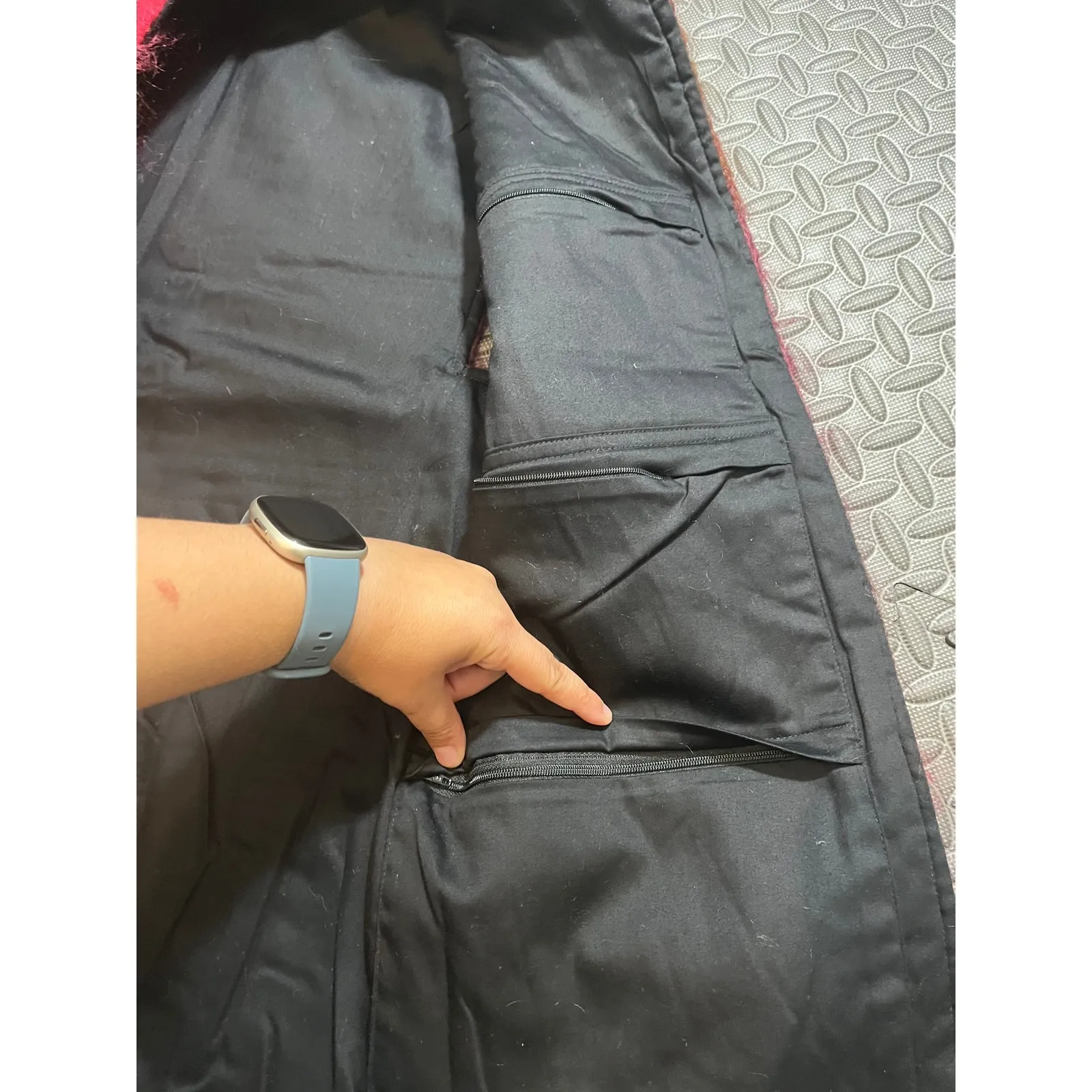 RARE Safekeeper Vest Travel Seattle Marion Gartler Womens Size Medium Reversible - Image 6