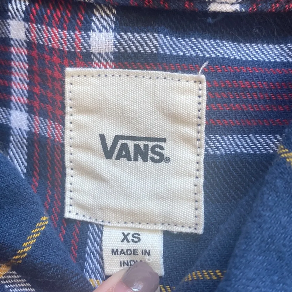 Vans  plaid button down shirt - Image 2