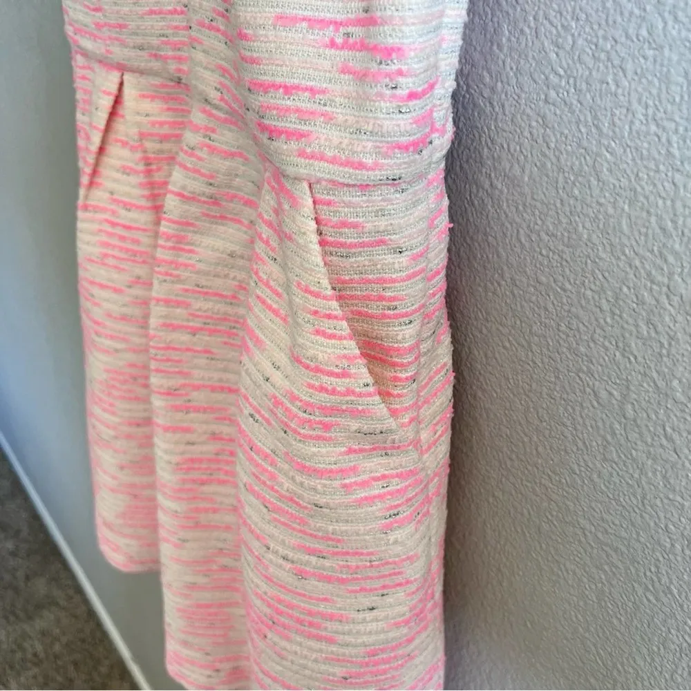 Moulinette Soeurs Pasteque Tweed Strapless Dress - Image 11