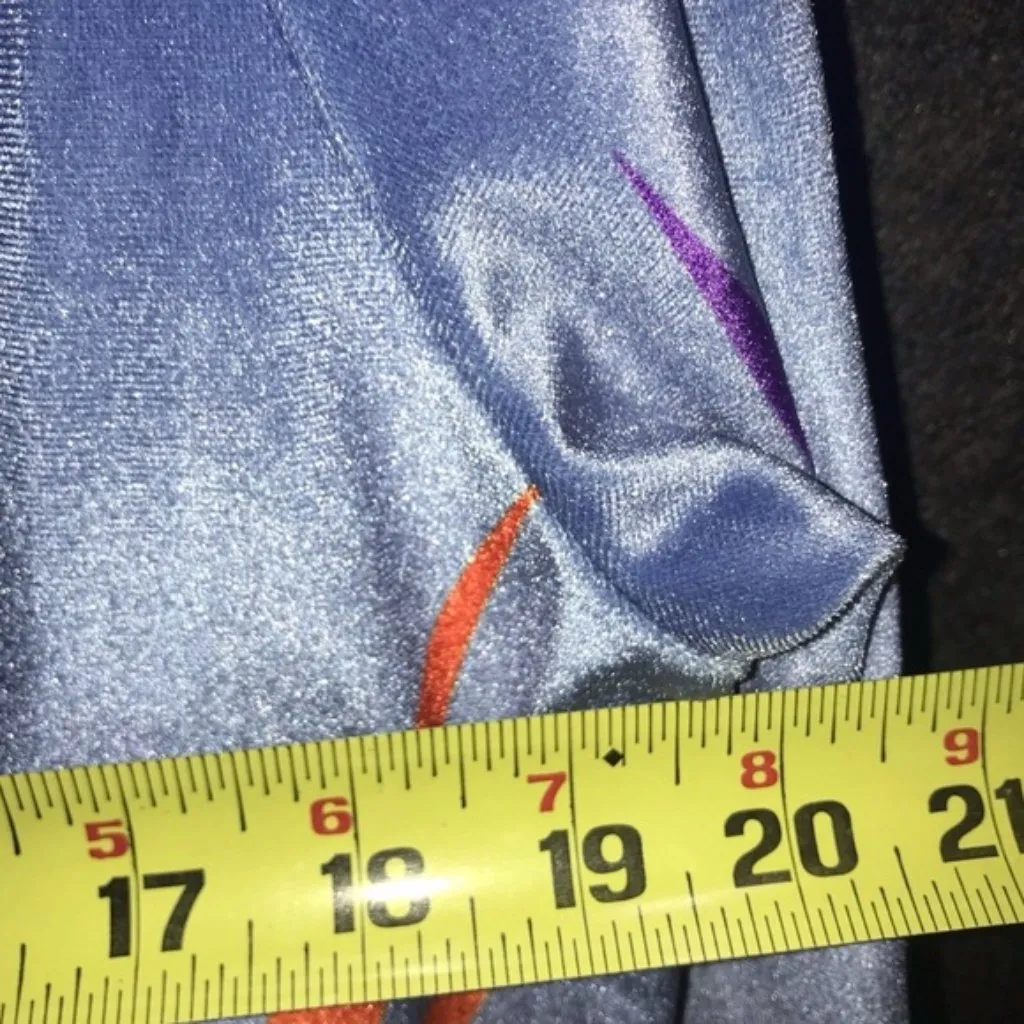 Aviator Nation Sweater Blue Velour Thunder LightBolt Medium Pullover Sweatshirt - Image 8