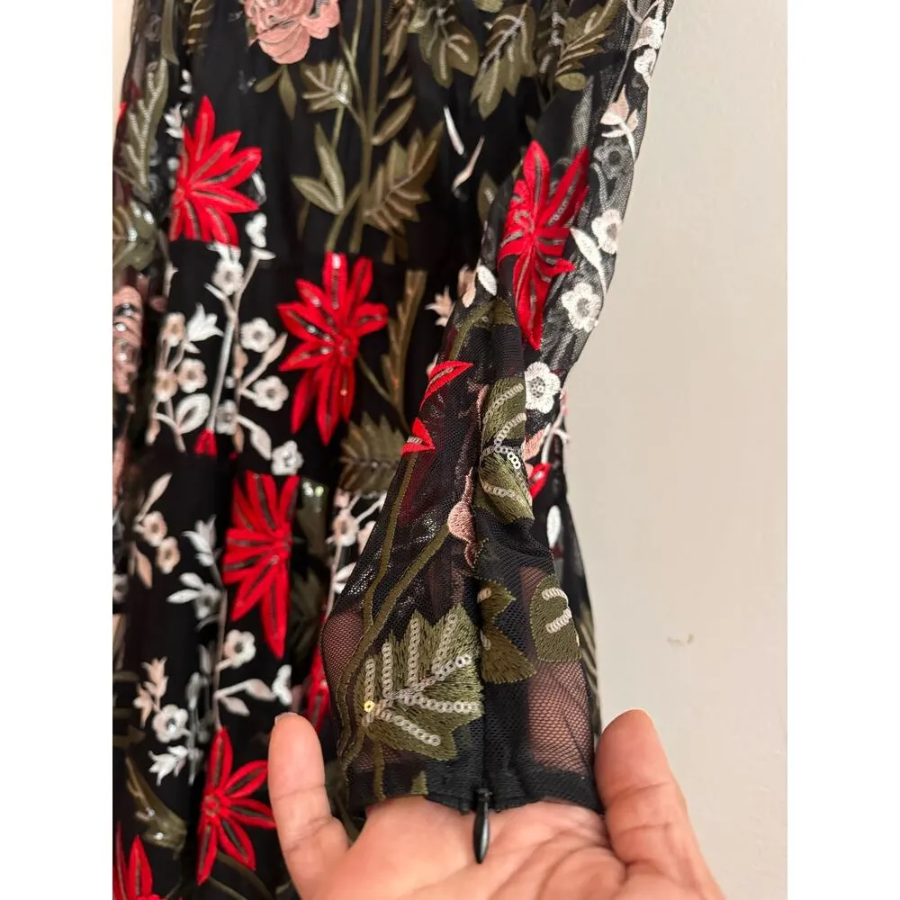 Bronx and Banco black and red sequin BONITA Multicolor size small - Image 9