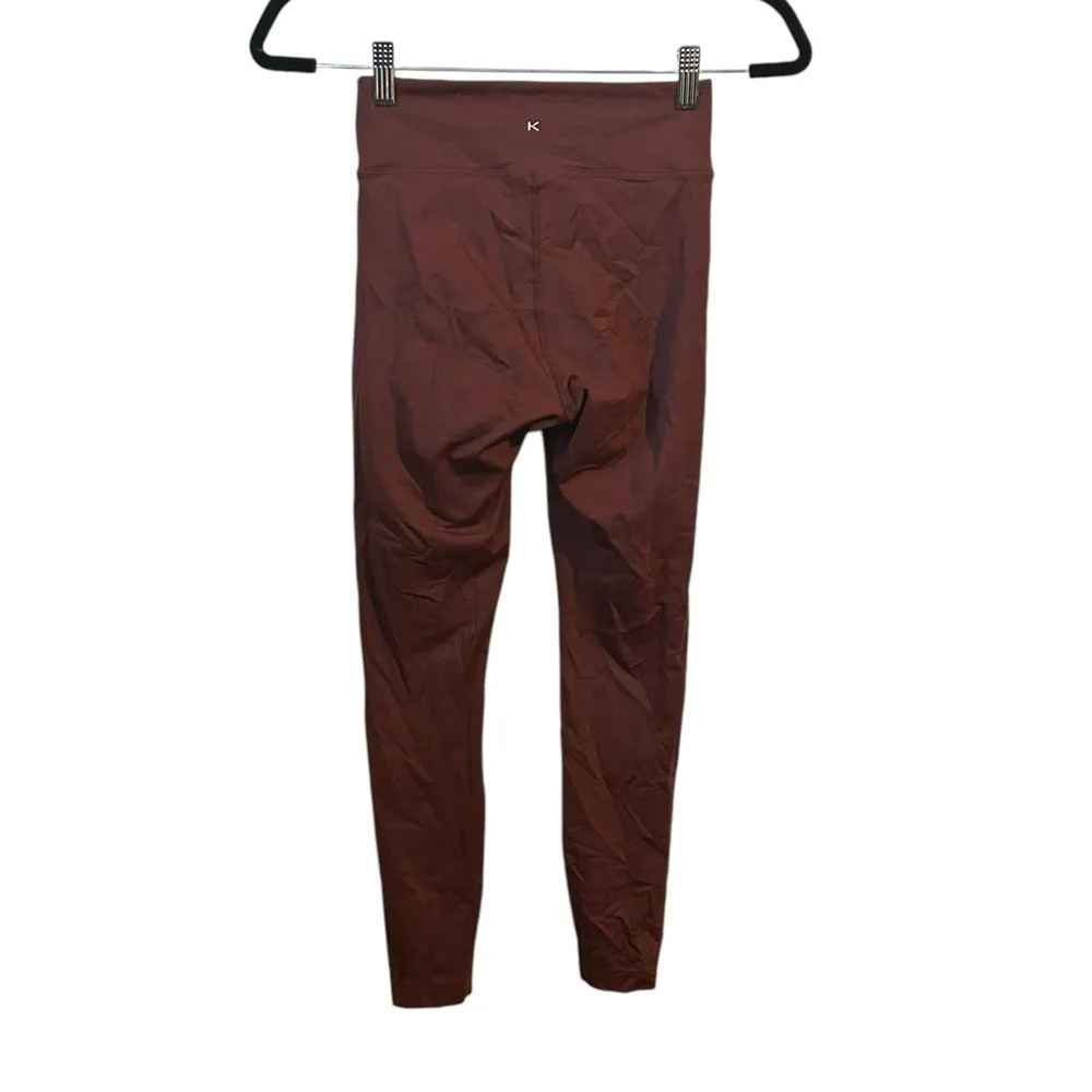 Koral Rust Colored Full Length Yoga Leggings Fitness Activewear Workout Gym. - Image 5