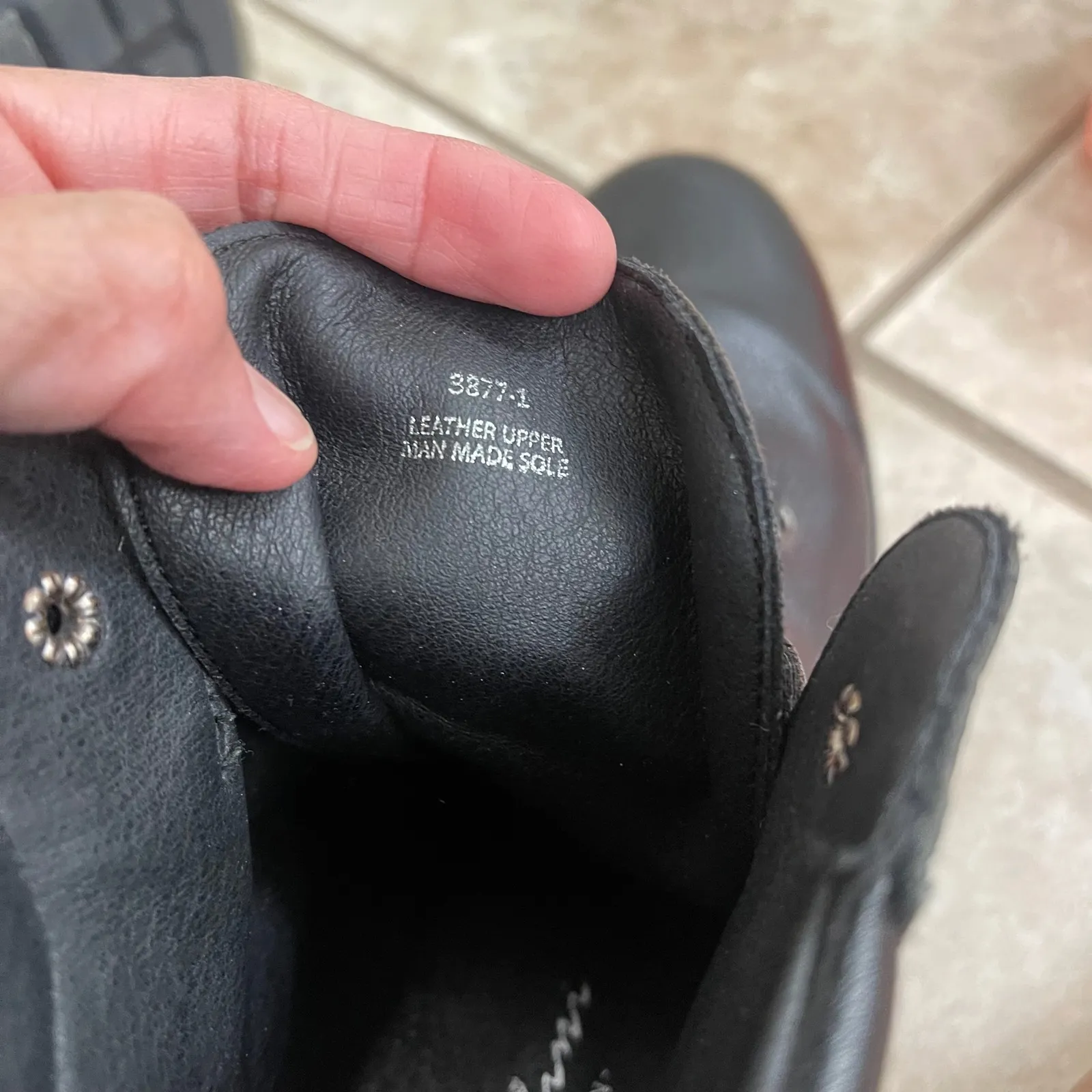 Avellini Made in Spain Leather Ankle Boots Women's Black Lace Up Size 40/usa 9 - Image 8