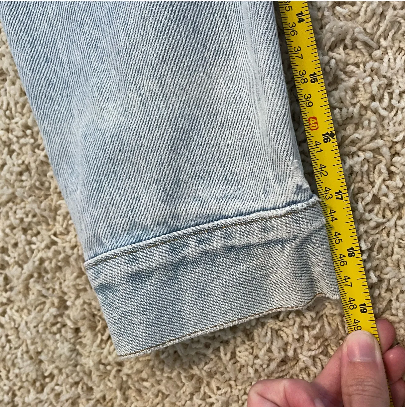 Vintage Levis 7506 Denim Trucker Jean Jacket   - Image 12