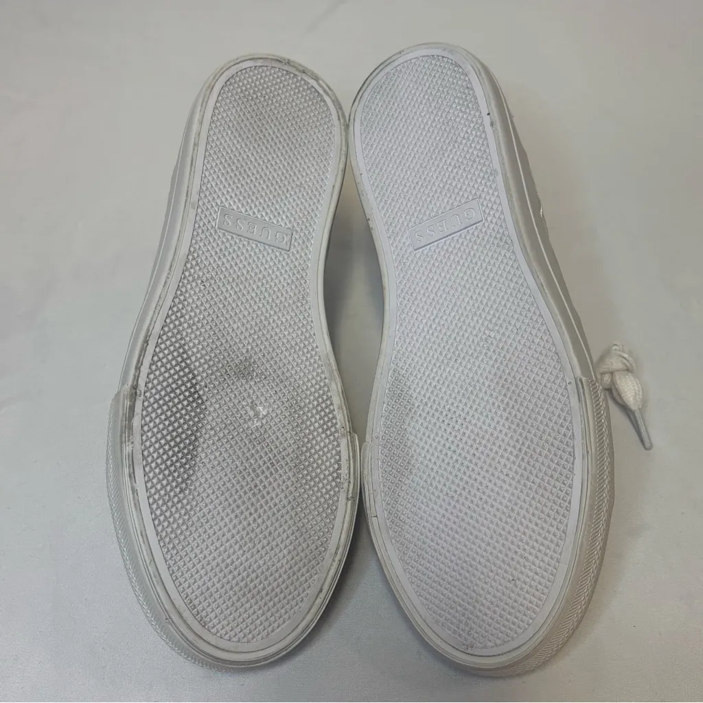 GUESS Loven Sneakers White Women’s Size 5.5 - Image 4
