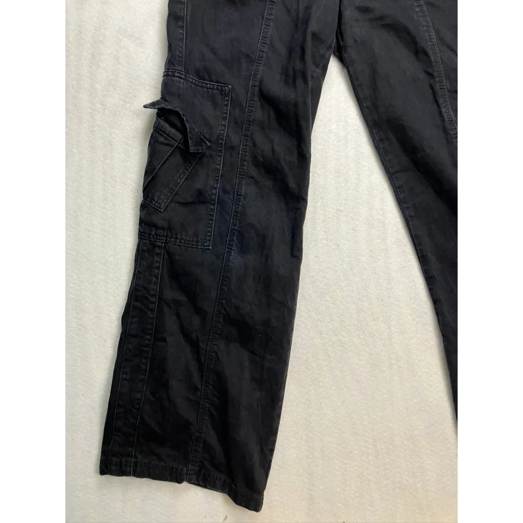 BDG Urban Outfitters Y2K Cargo Pants Black Womens W29 Made in Turkey Size 29 - Image 7