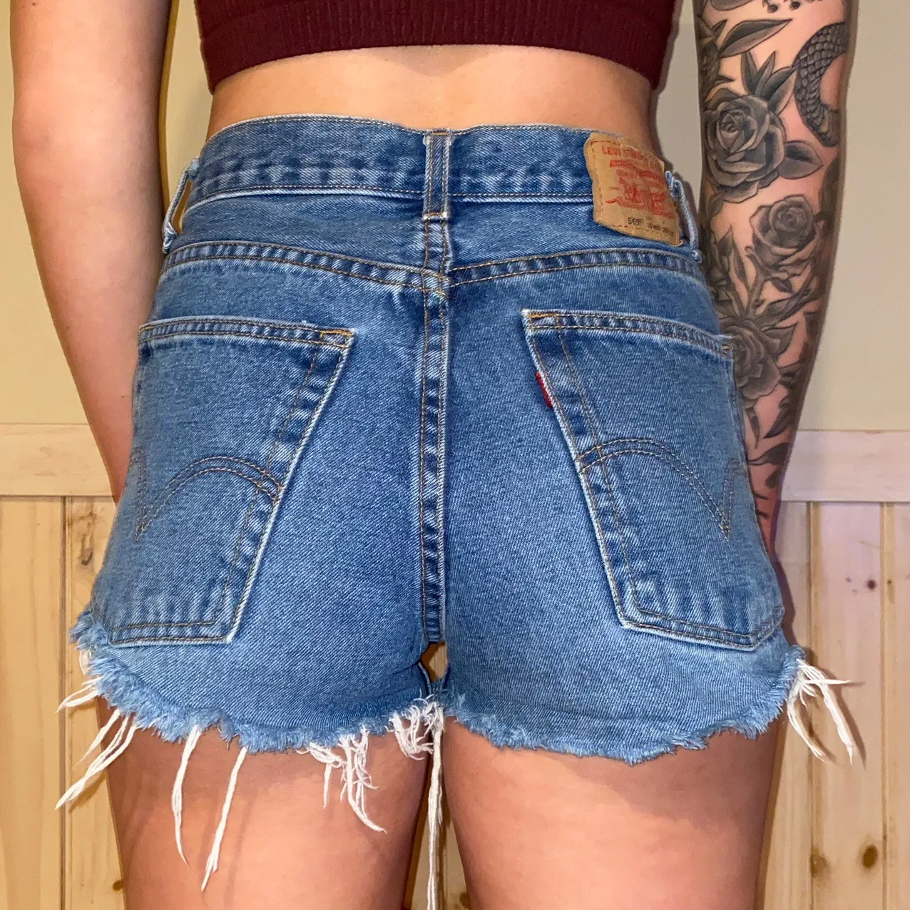 Levi’s VINTAGE HIGH WAISTED  SHORTS - Image 2