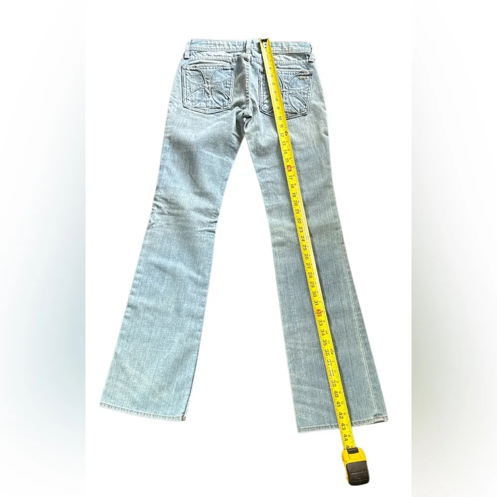Habitual Light Blue Flare Wide Leg Jeans - Image 3