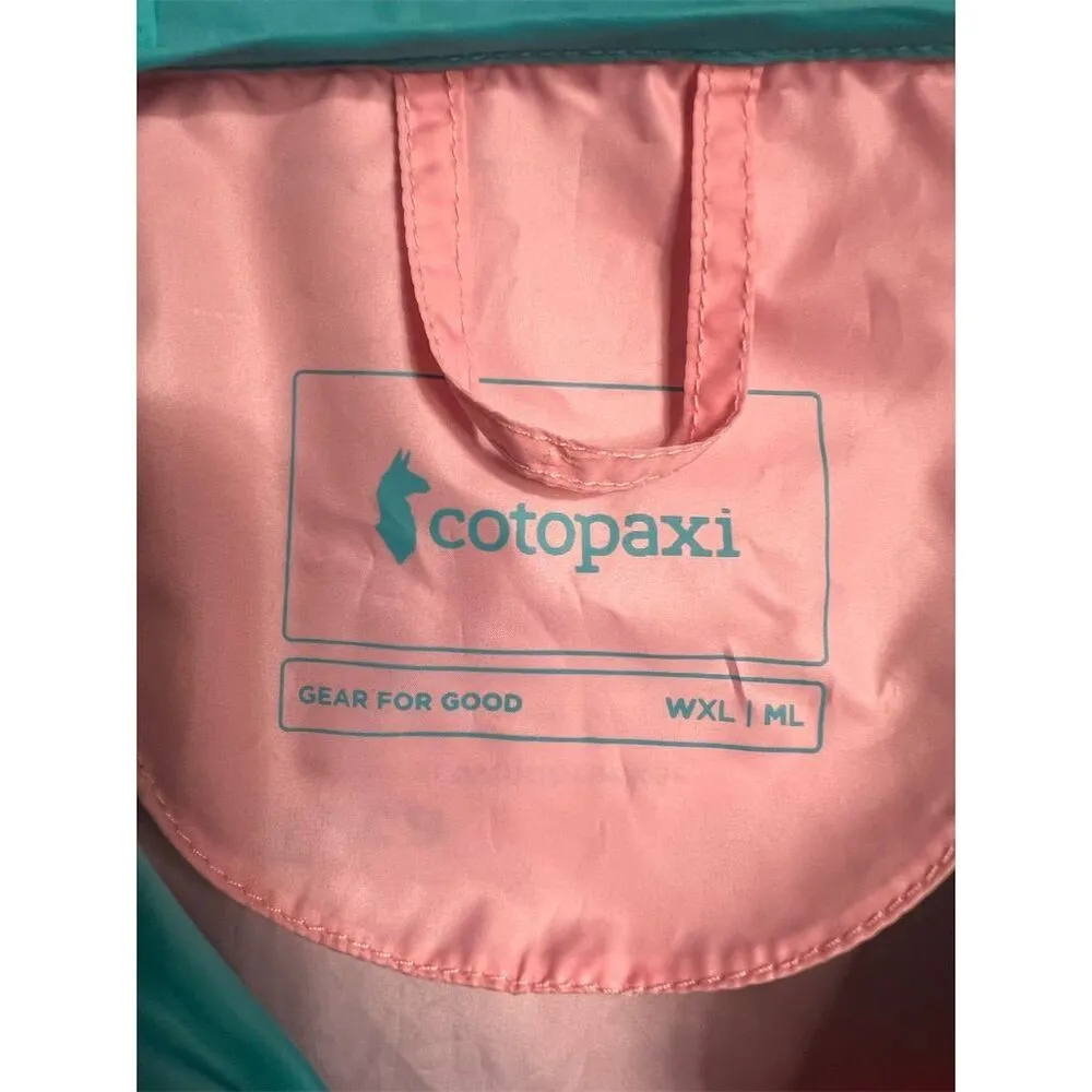 Cotopaxi Teca Windbreaker Half-Zip Jacket Unisex L Multicolor - Image 6