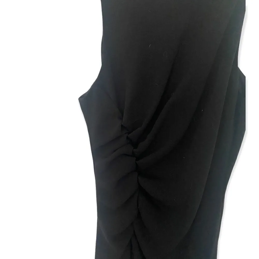 Halston Heritage SZ 12 black sleeveless dress - Image 6