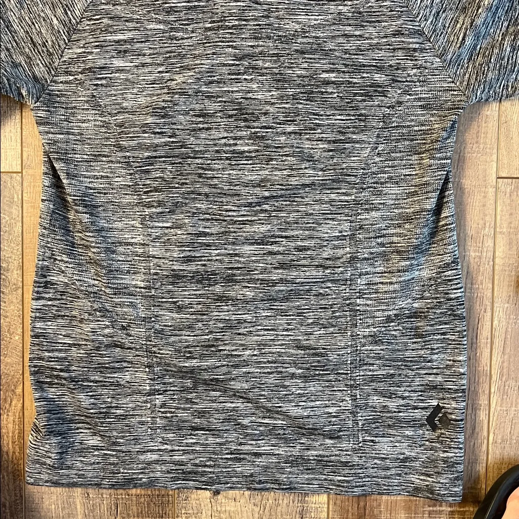 Black Diamond Crux Women's Charcoal Grey Hoodie Pullover Size M/L - Image 6