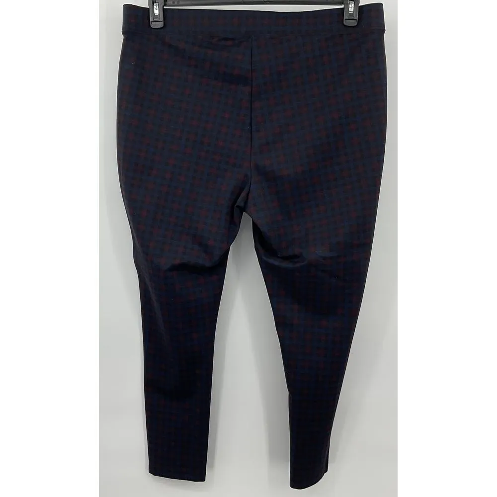 Old Navy stevie Checker Pants‎ Blue and Red Size XXL Z198 - Image 3