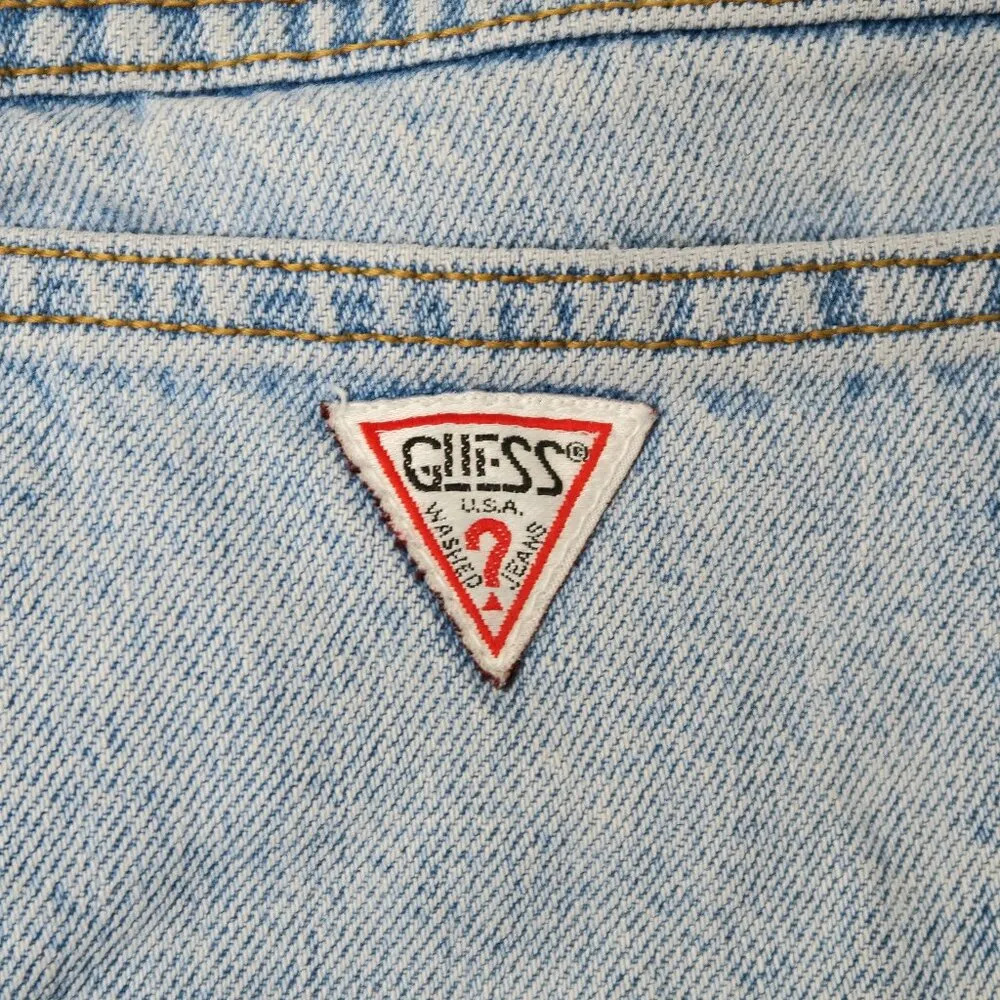 Vintage 80s Guess High Waisted Mom Jeans - Image 6