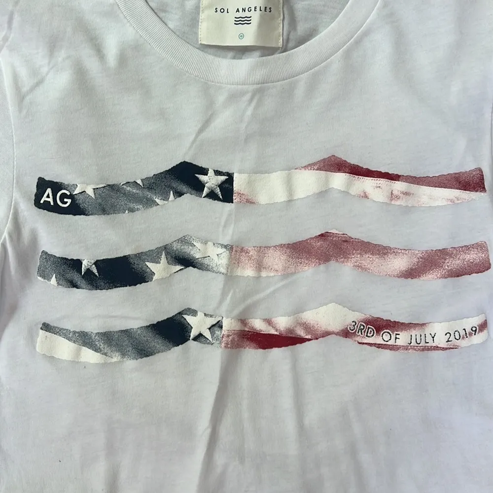 Sol Angeles American Flag Shirt - Image 2
