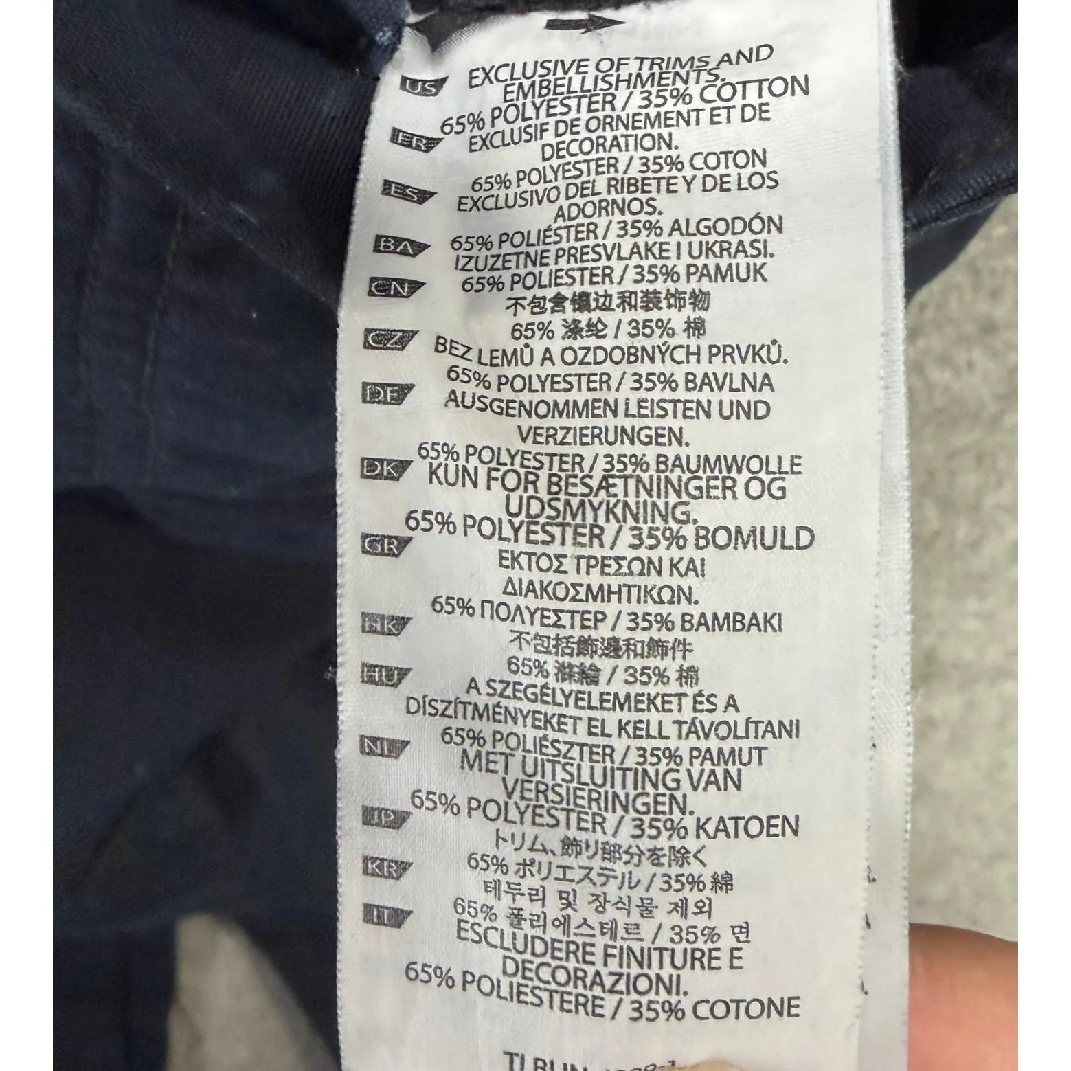 5.11 Tactical Taclite Pro Ripstop Pant 14 Dark Blue Rugged Utility Cargo Work - Image 12