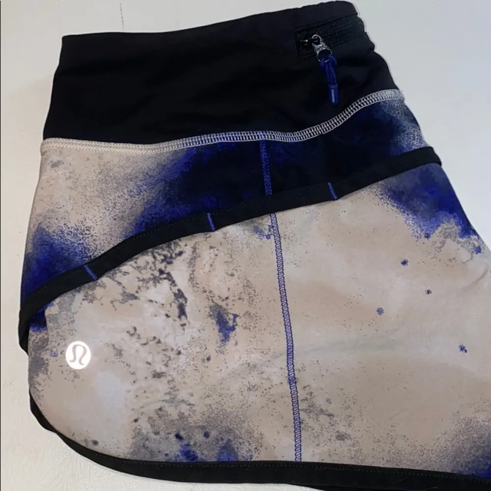 Lululemon Milky Way Tie Die Speed Shorts - Image 3
