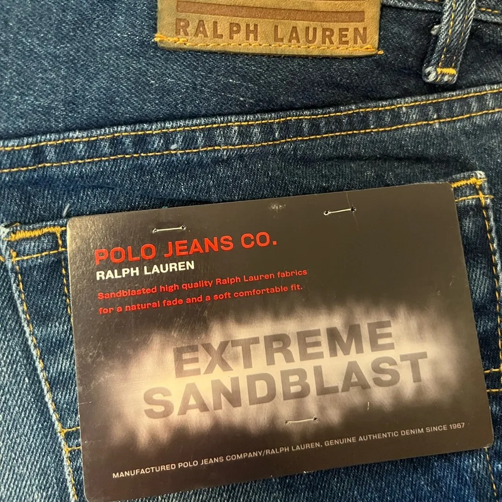 Ralph Lauren Polo Jeans Vintage Deadstock Extreme Sandblast Bootcut 90s NWT 12 - Image 2