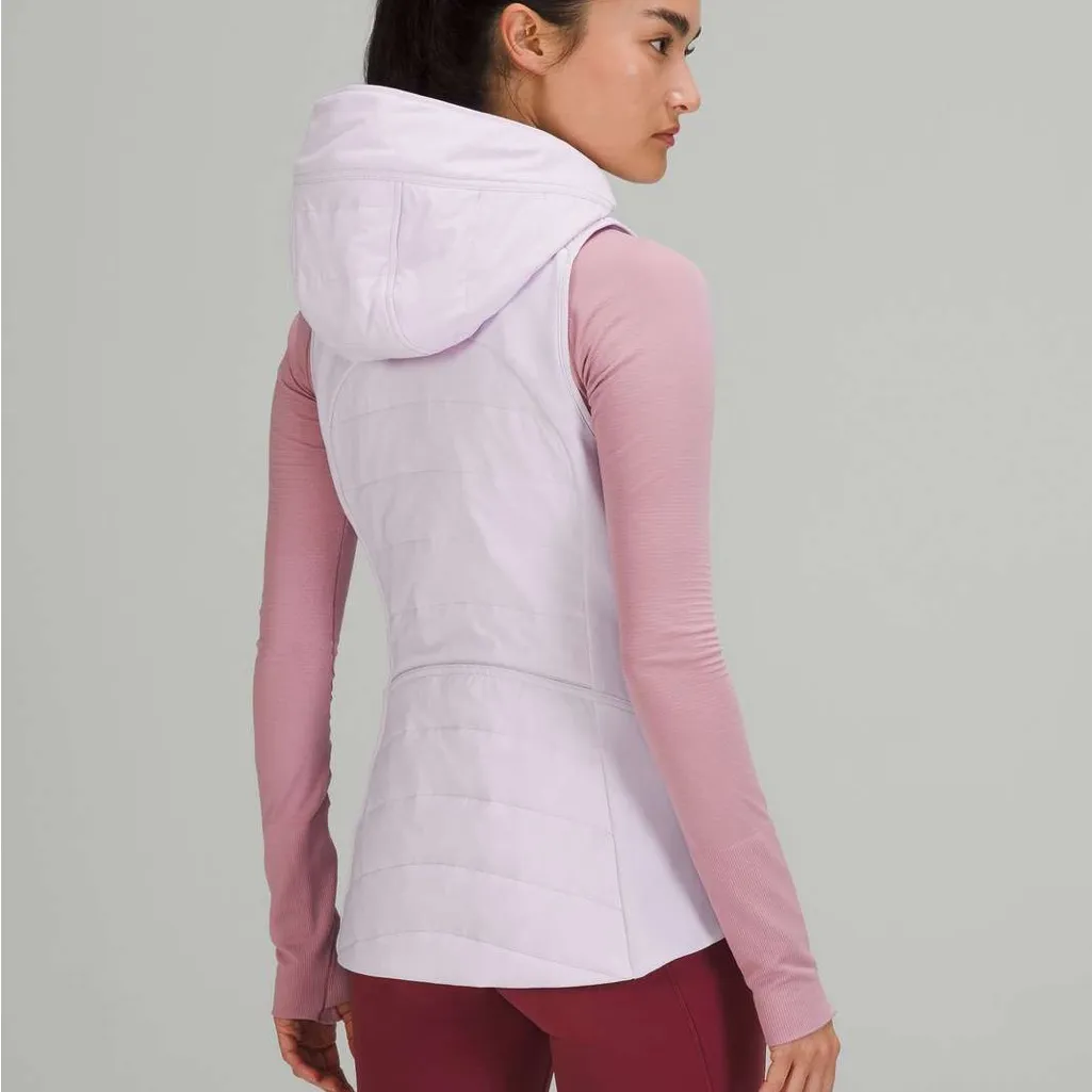 Lululemon Another Mile Vest Hooded Lavender Dew Light Purple Women’s - Image 2