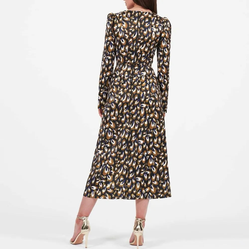 NWT LITTLE MISTRESS Print Powell Cutout Dress Size UK 10 US 6 - Image 2