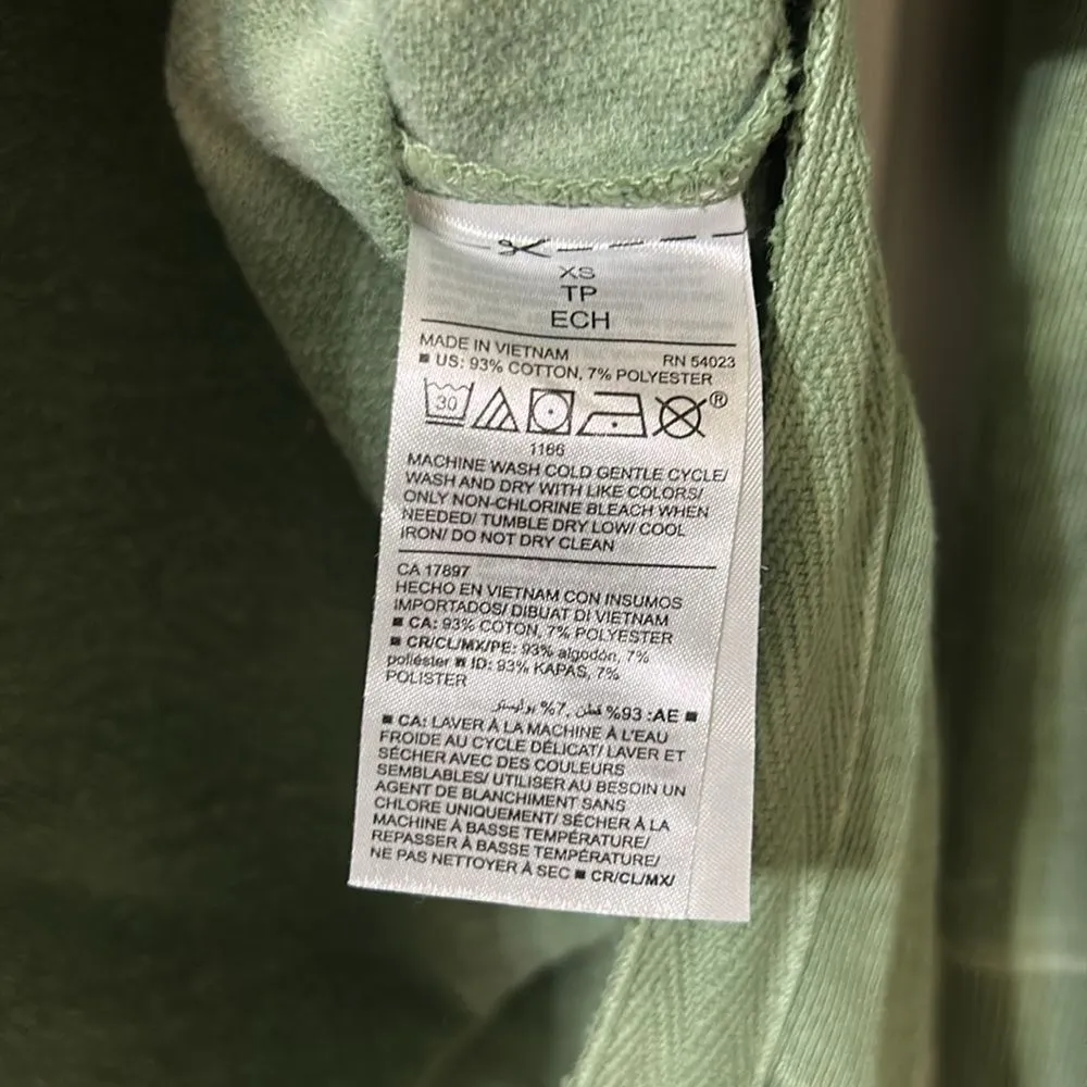 Old Navy Oversized Green Tye Dye Tunic Pullover Sweater Top(Size XS) - Image 6