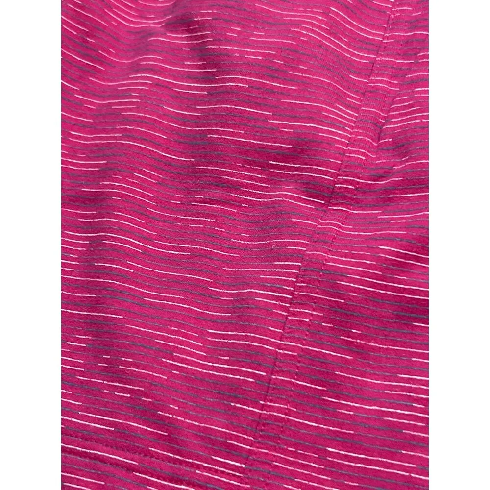 Kim Rogers Curvy Pink Casual Skort Skirt Pull On Drawstring Size 1X - Image 2