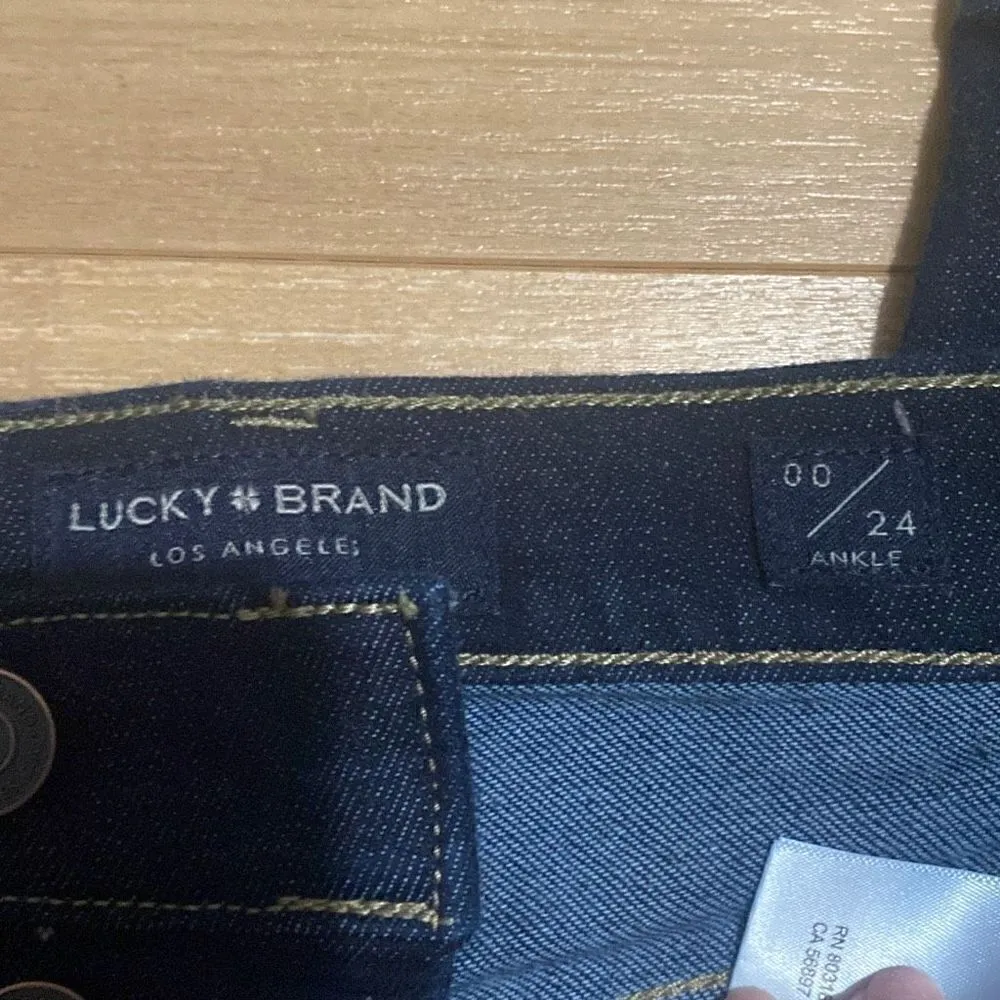 lucky brand high rise skinny bridgette size 24 - Image 3