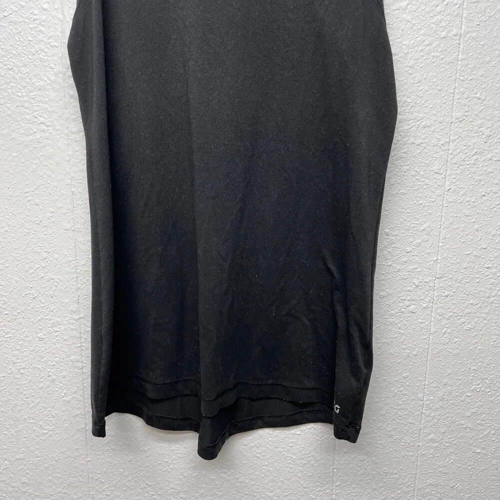 DSG Racerback Tank Top Womens Small Activewear Fitness Workout Yoga Gym Exercise Black - Image 3