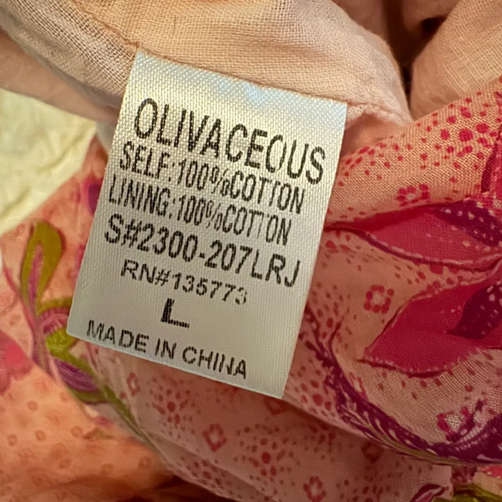 Olivaceous 100% Cotton Soft Girl Blush Pink Strapless Romper Size Large F54 - Image 14