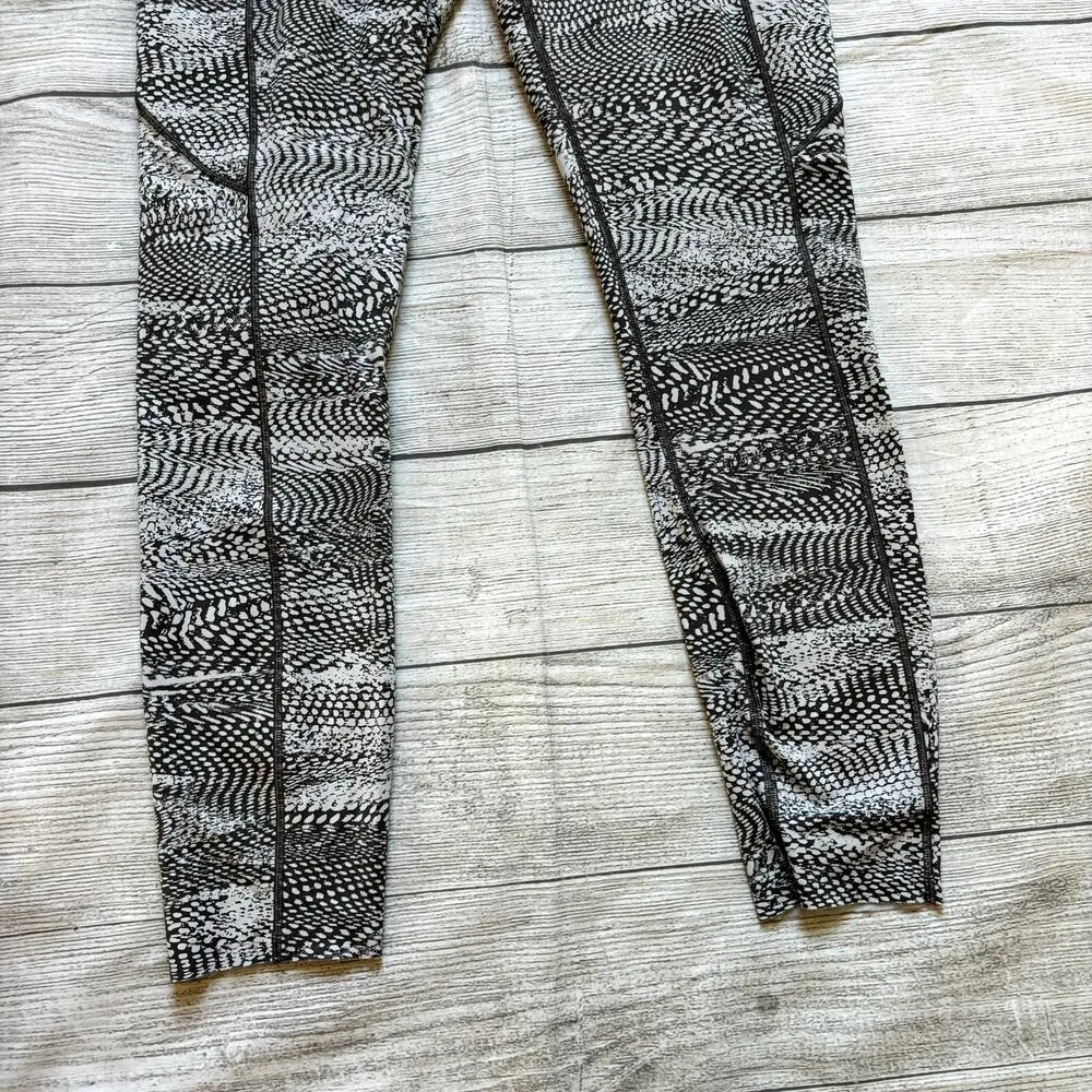 Lululemon Fast & Free 7/8 Tight II Nulux 25" Swerve Vapor Metal Grey Women 8 - Image 6