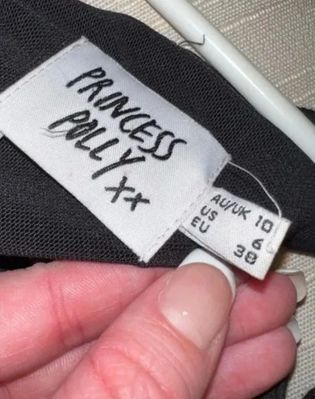 Princess Polly Black Cut Out Midi Dress - Image 4