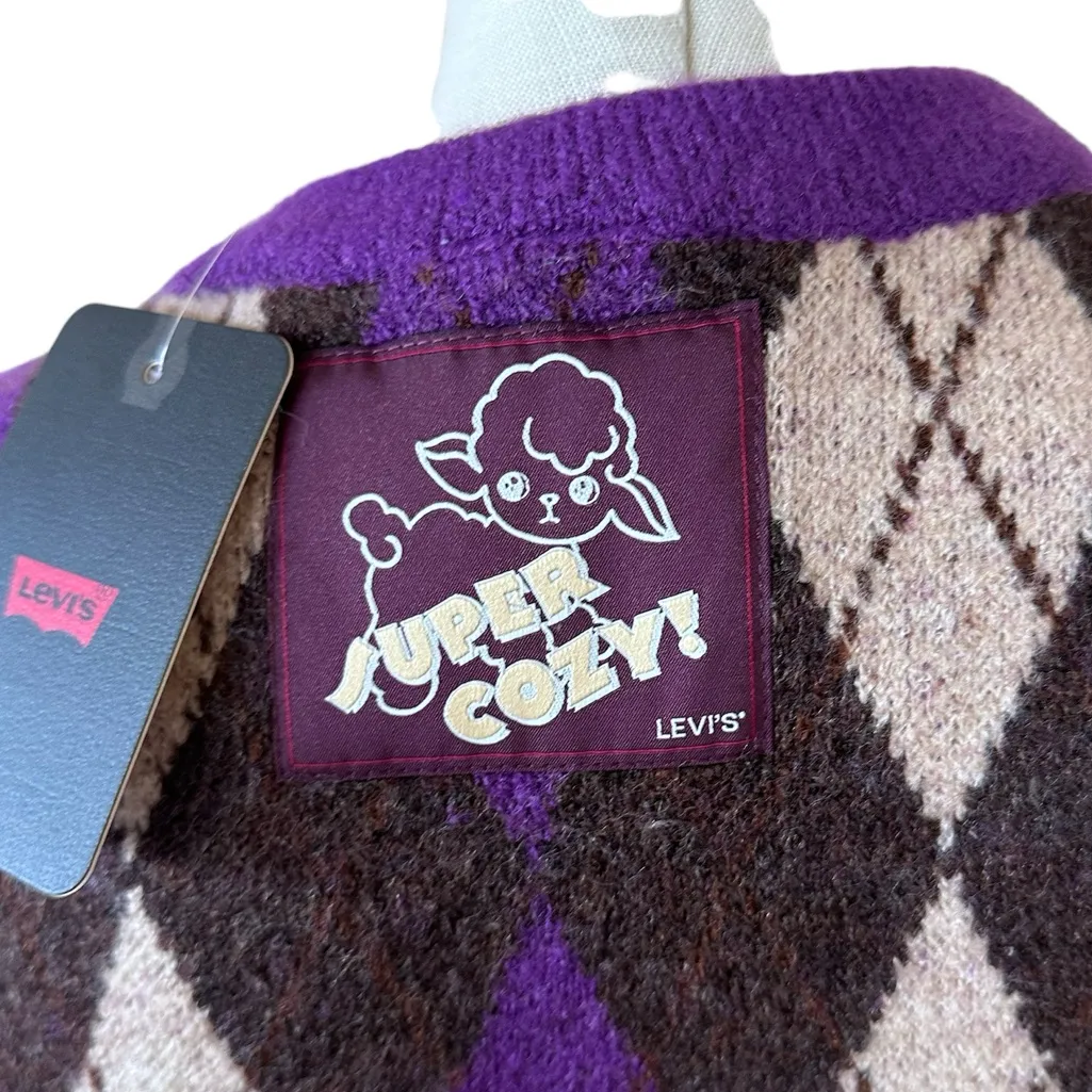 NWT Levi’S DEJA VU SWEATER VEST - Image 10