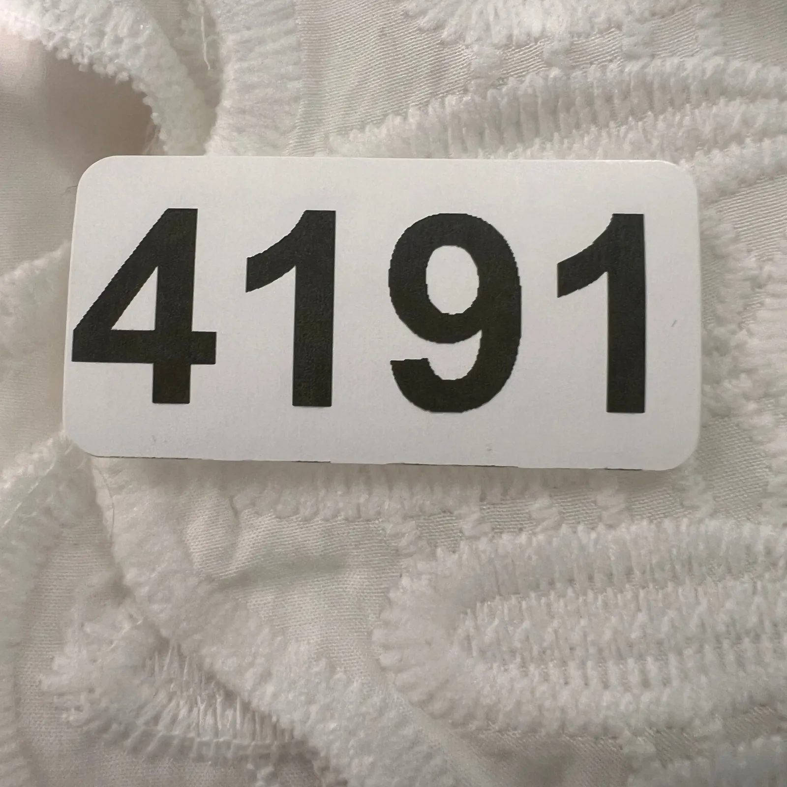 Gael Collection‎ Embroidered Floral Peasant Dress Lace Trim Bohemian Unitalla White Size M - Image 12