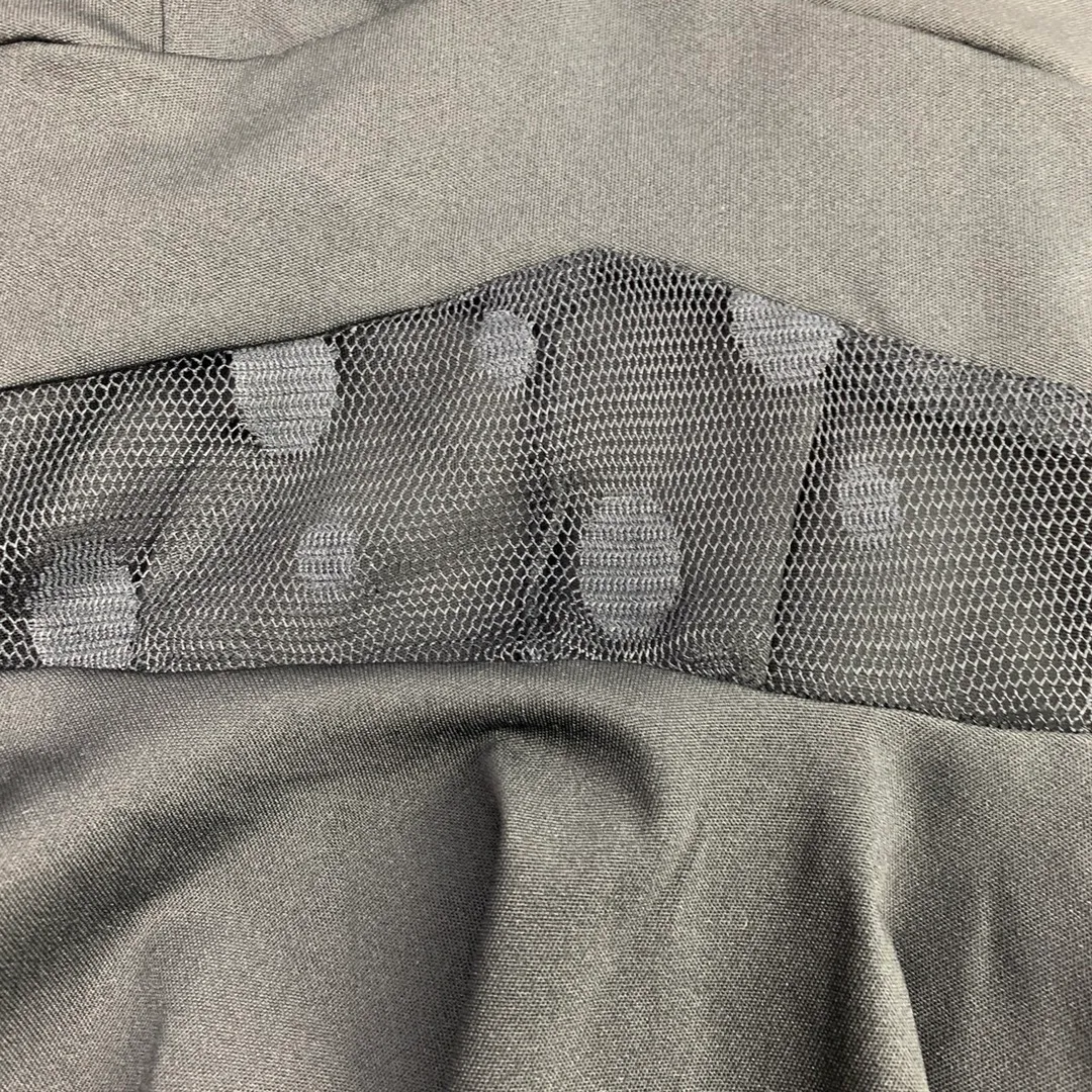 Black Polka Dot Peplum Top - Image 4