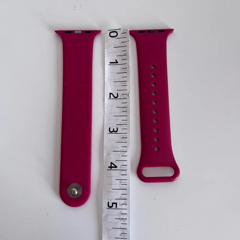 Apple Watch Band Silicone Set of 3 Red - Image 5