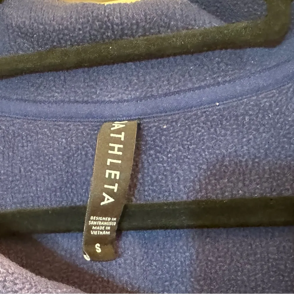 Athleta  Cozy Karma Asym Pullover - Navy Blue - S - Image 8