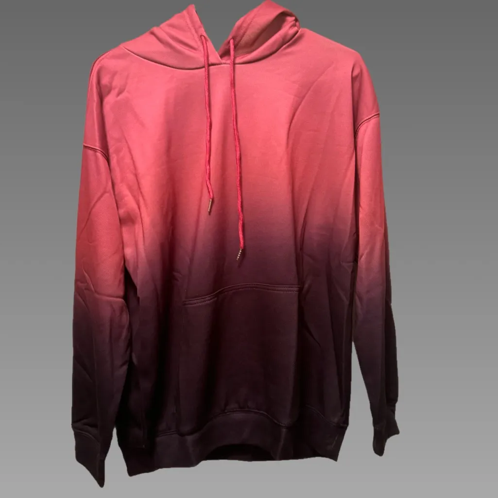 NWT Black & Purple Color Block Hoodie - Image 5