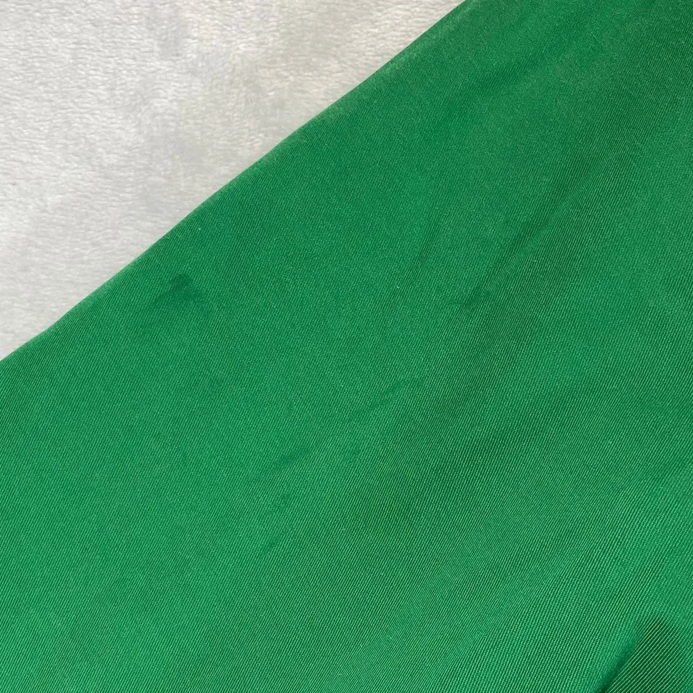 Vertigo Paris Green Double Breasted Cropped Blazer Jacket Cotton Blend Size M - Image 9