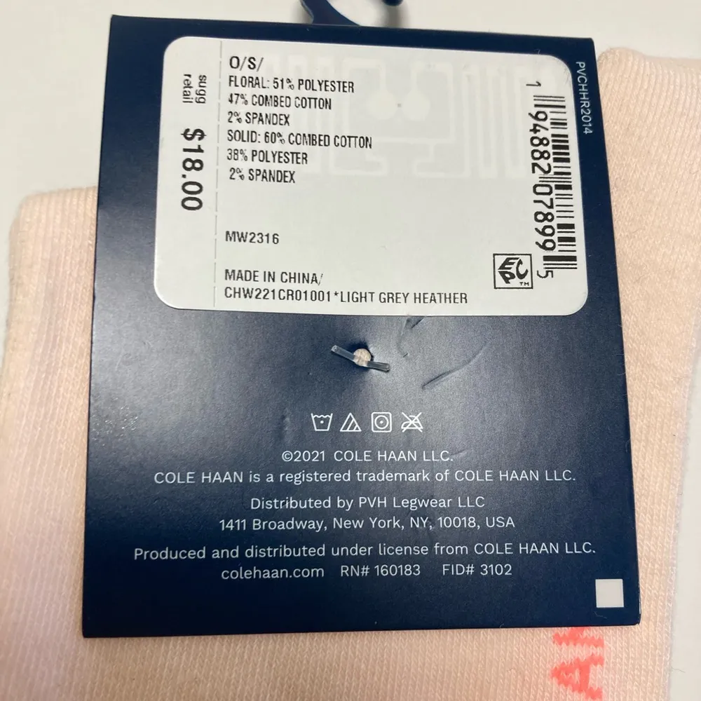 NEW Cole Haan 2-pack of ankle socks - Image 3