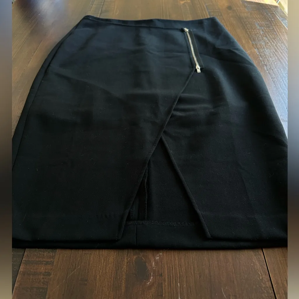 Valette Black Pencil Skirt‎ Size Medium - Image 4