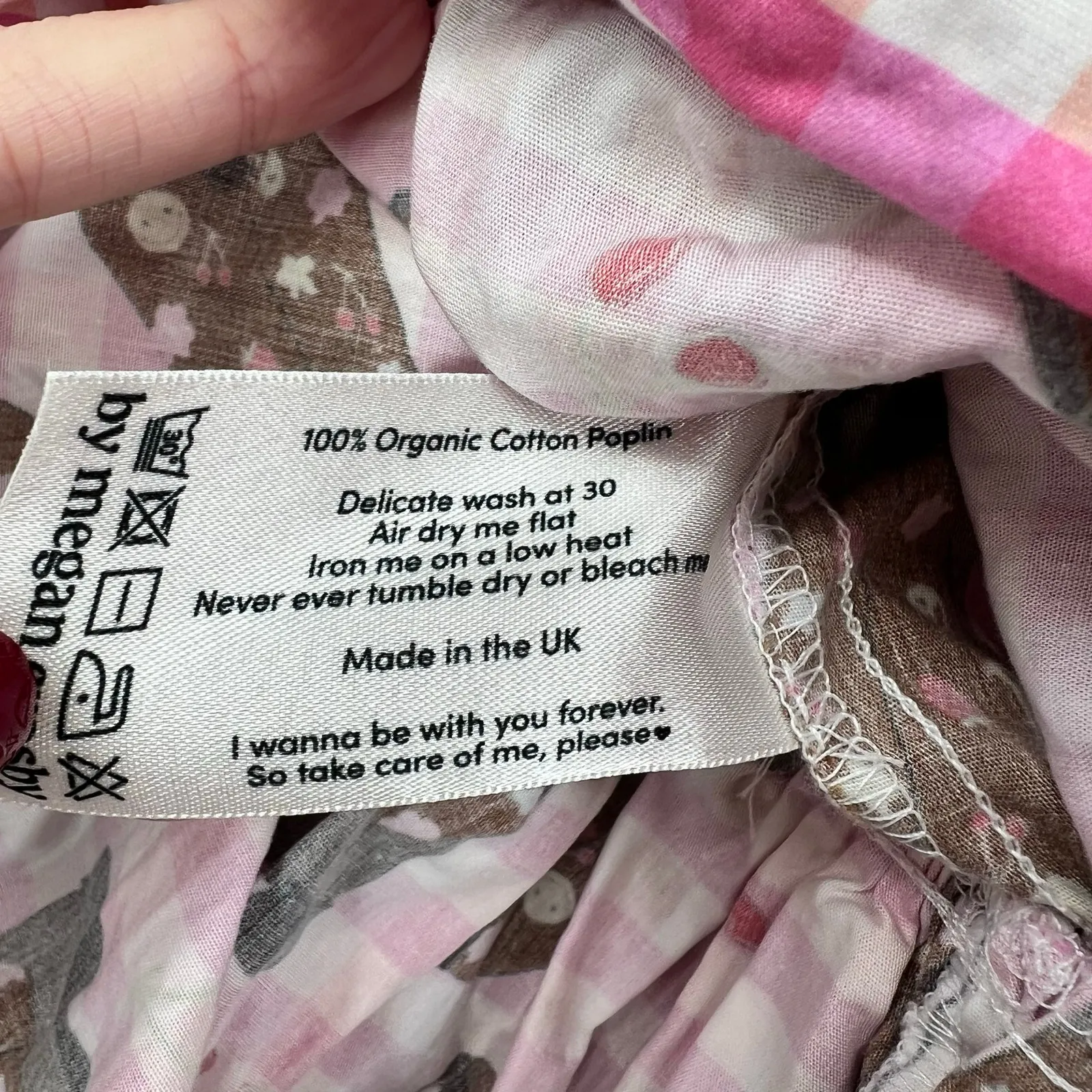 Megan Crosby Lila Cowboy boots mini Dress pink combo back tie size medium - Image 8